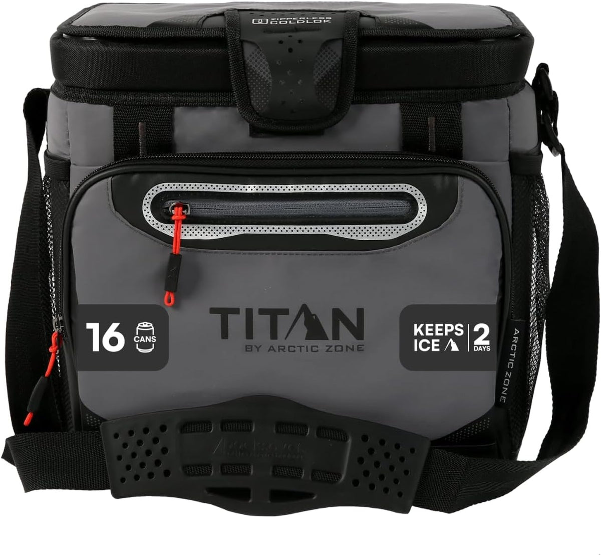 Titan by Arctic Zone Deep Freeze Cooler - Zipperless Hardbody Cooler - Deep Freeze Insulation, HardBody Liner, and SmartShelf