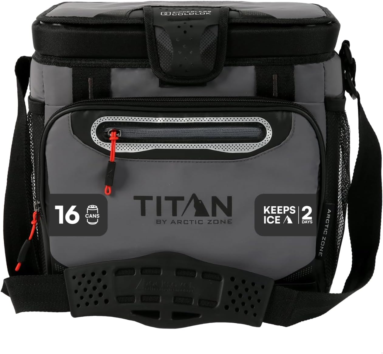 Titan by Arctic Zone Deep Freeze Cooler - Zipperless Hardbody Cooler - Deep Freeze Insulation, HardBody Liner, and SmartShelf