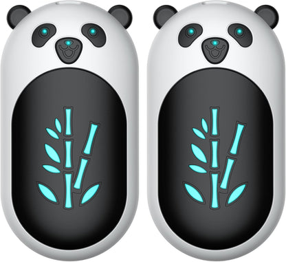 Hand Warmers Rechargeable 2 Pack, 6000mAh Electric Hand Warmer Reusable, 20Hrs Long Heating, Portable Pocket Heater Handwarmer for Women Men, Outdoor Camping, Hunting Gear