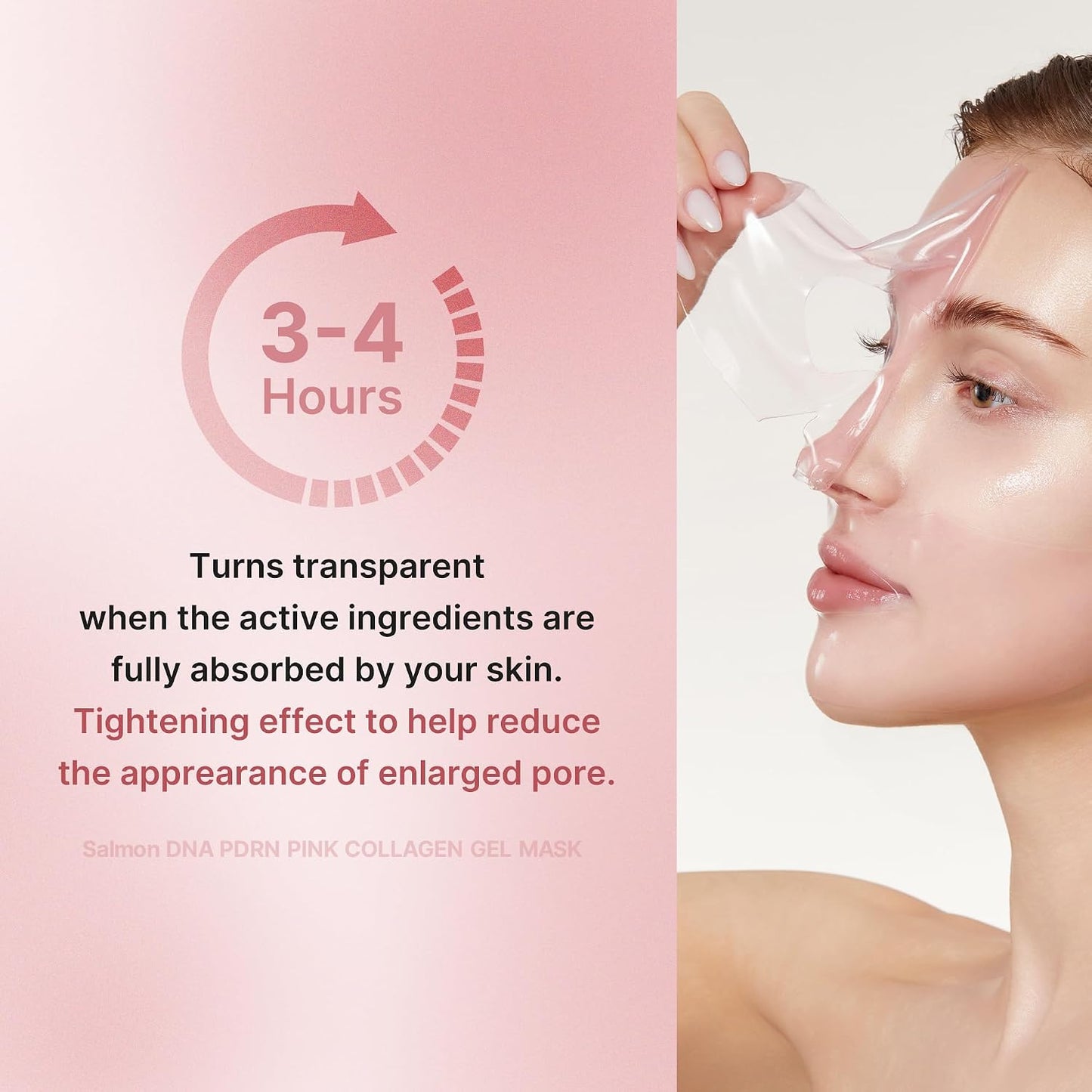medicube Pink Glass Glow Skin Trio: Salmon DNA PDRN pink collagen jelly gel mask (4ea) and PDRN Peptide Serum, glow serum and Collagen Jelly Cream 50ml