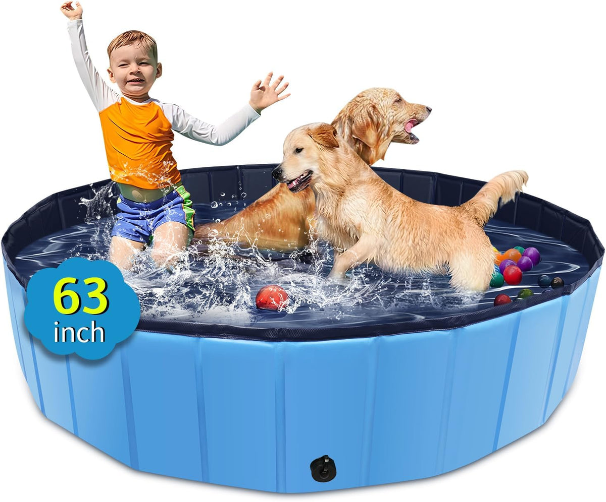 CACSPS Foldable Dog Pool, 63