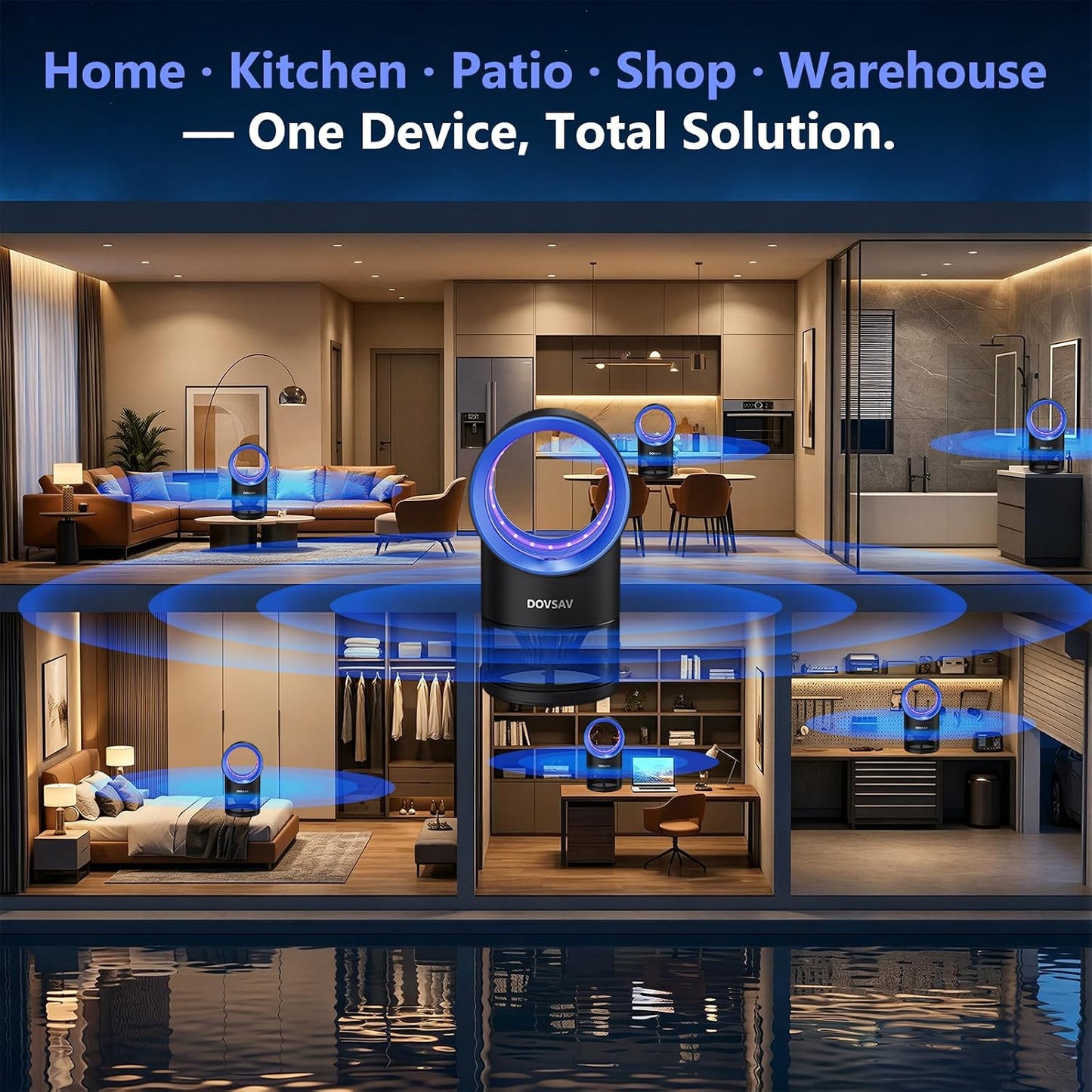 Fruit Fly Traps for Indoors, Fly Trap Indoor, Indoor Bug Zapper, Gnat Traps for House Indoor with Suction, Time Setting, 10 Pcs Sticky Glue Boards (Blue)